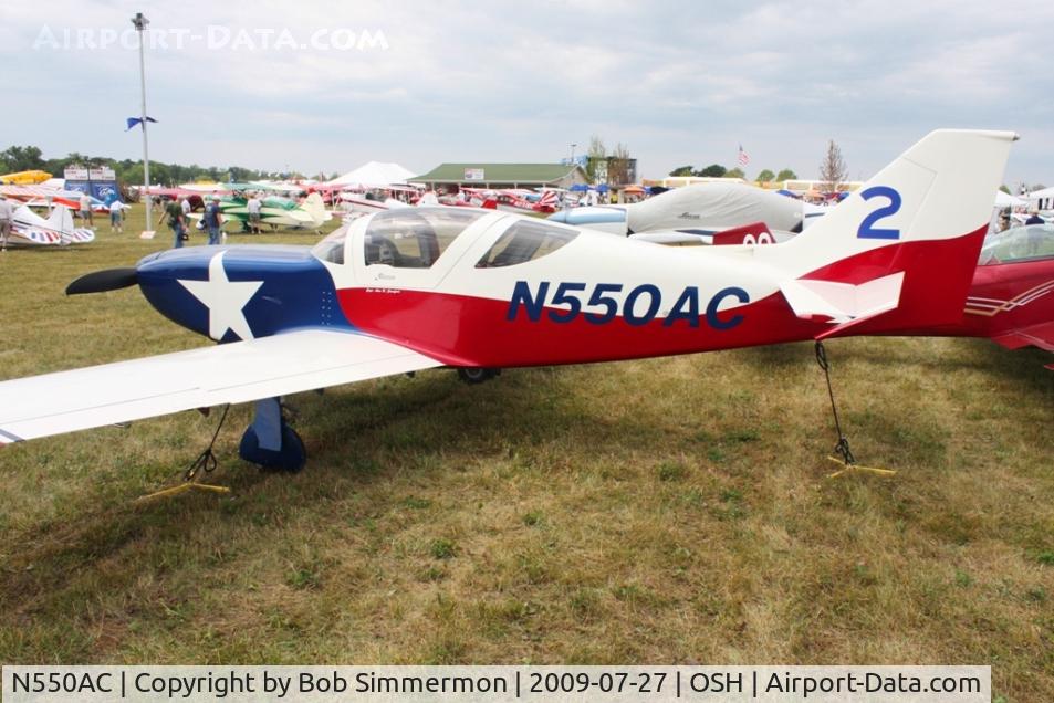 N550AC, 2005 Glasair II RG C/N 2459, Airventure 2009 - Oshkosh, Wisconsin