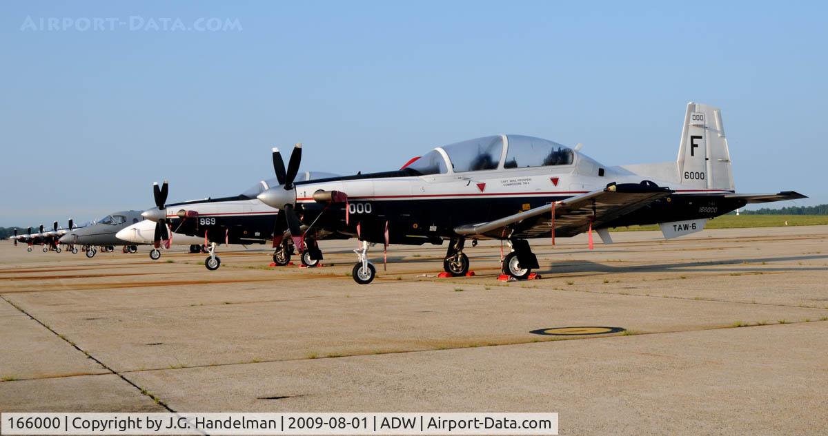 166000, Raytheon T-6A Texan II C/N PT-218, 3/4 nose view of F-triple zilch