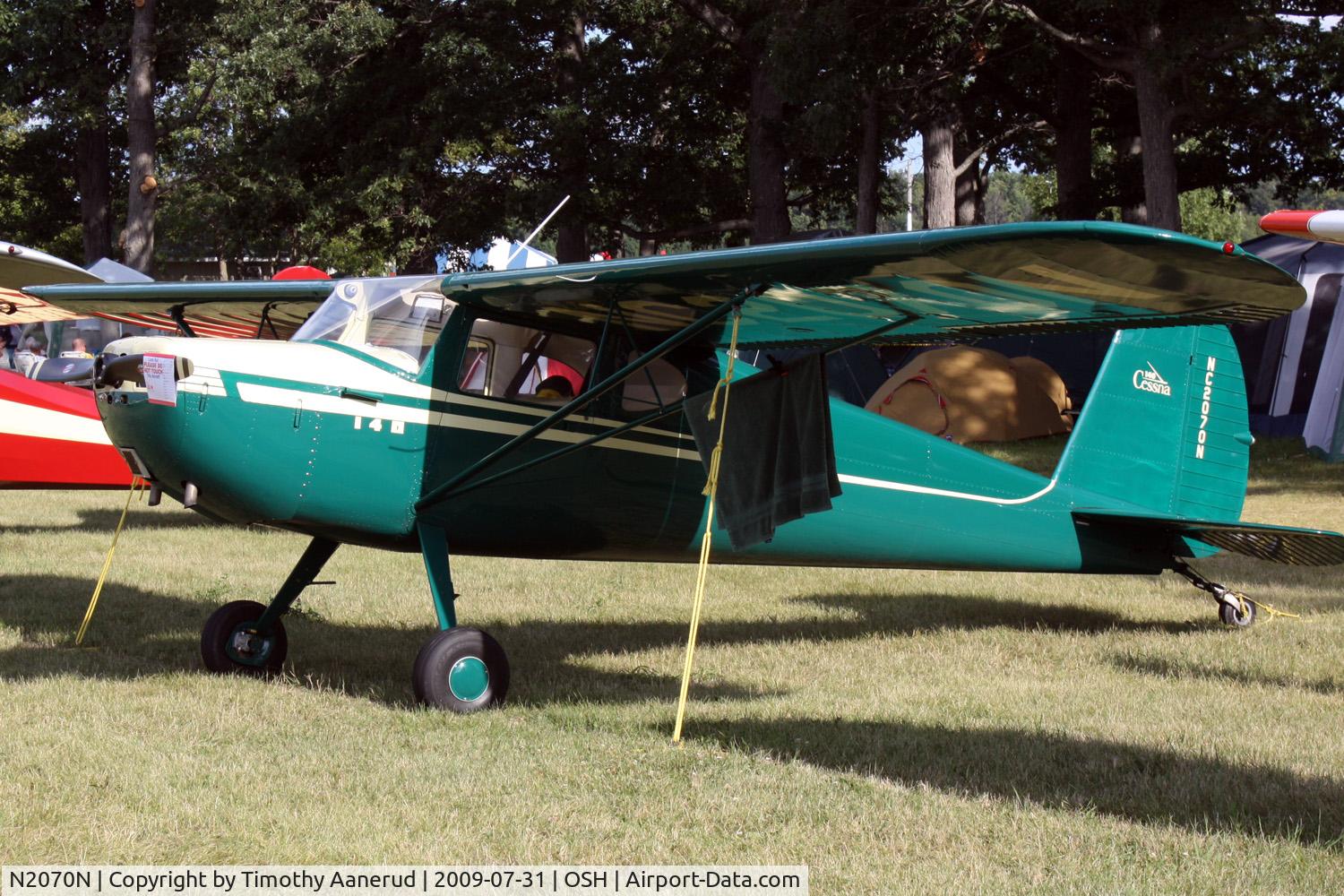 N2070N, 1947 Cessna 140 C/N 12306, 1947 Cessna 140, c/n: 12306