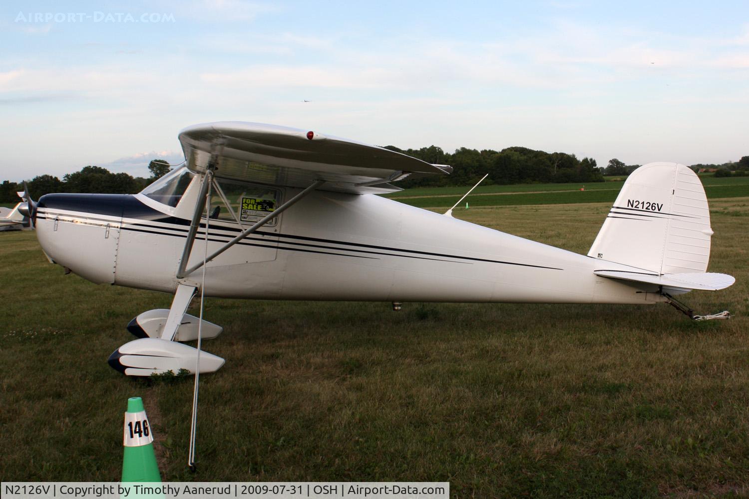 N2126V, 1948 Cessna 120 C/N 14719, 1948 Cessna 120, c/n: 14719