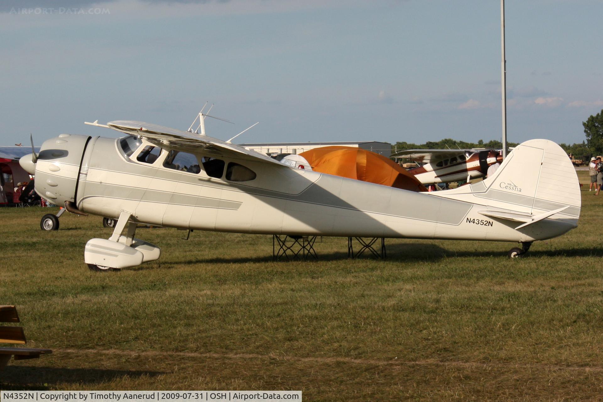 N4352N, 1947 Cessna 195 C/N 7055, 1947 Cessna 195, c/n: 7055
