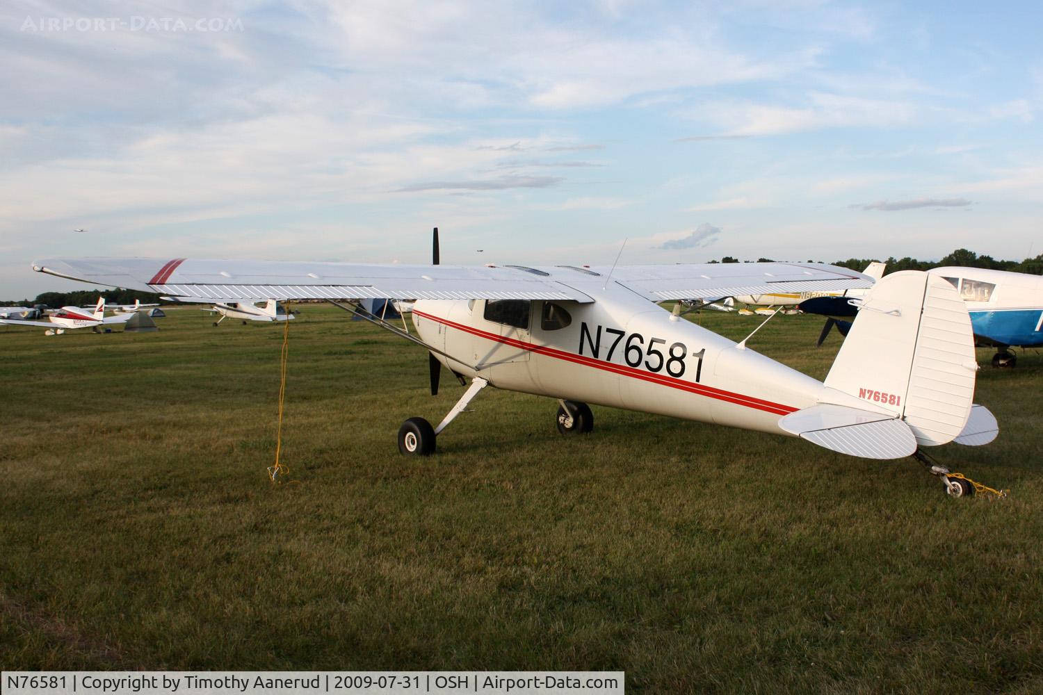 N76581, 1946 Cessna 140 C/N 11021, 1946 Cessna 140, c/n: 11021