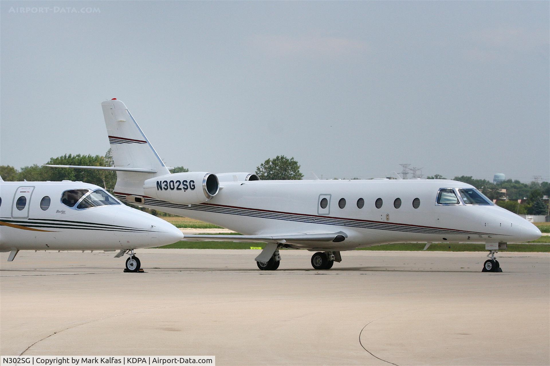 N302SG, 1981 Israel Aircraft Industries IAI-1124 Westwind C/N 379, On the ramp KDPA
