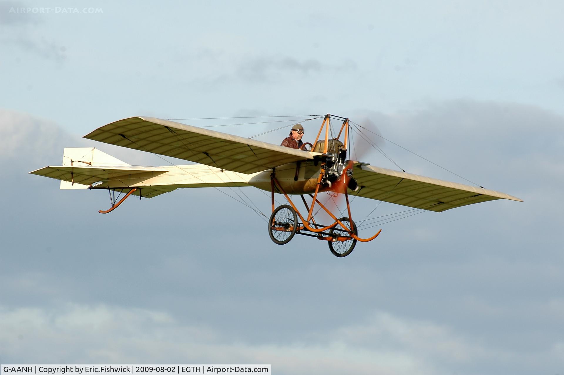 G-AANH, 1910 Deperdussin Monoplane Type D C/N BAPC005, 44. G-AANH (BAPC-4) at Shuttleworth Military Pagent Air Display Aug 09