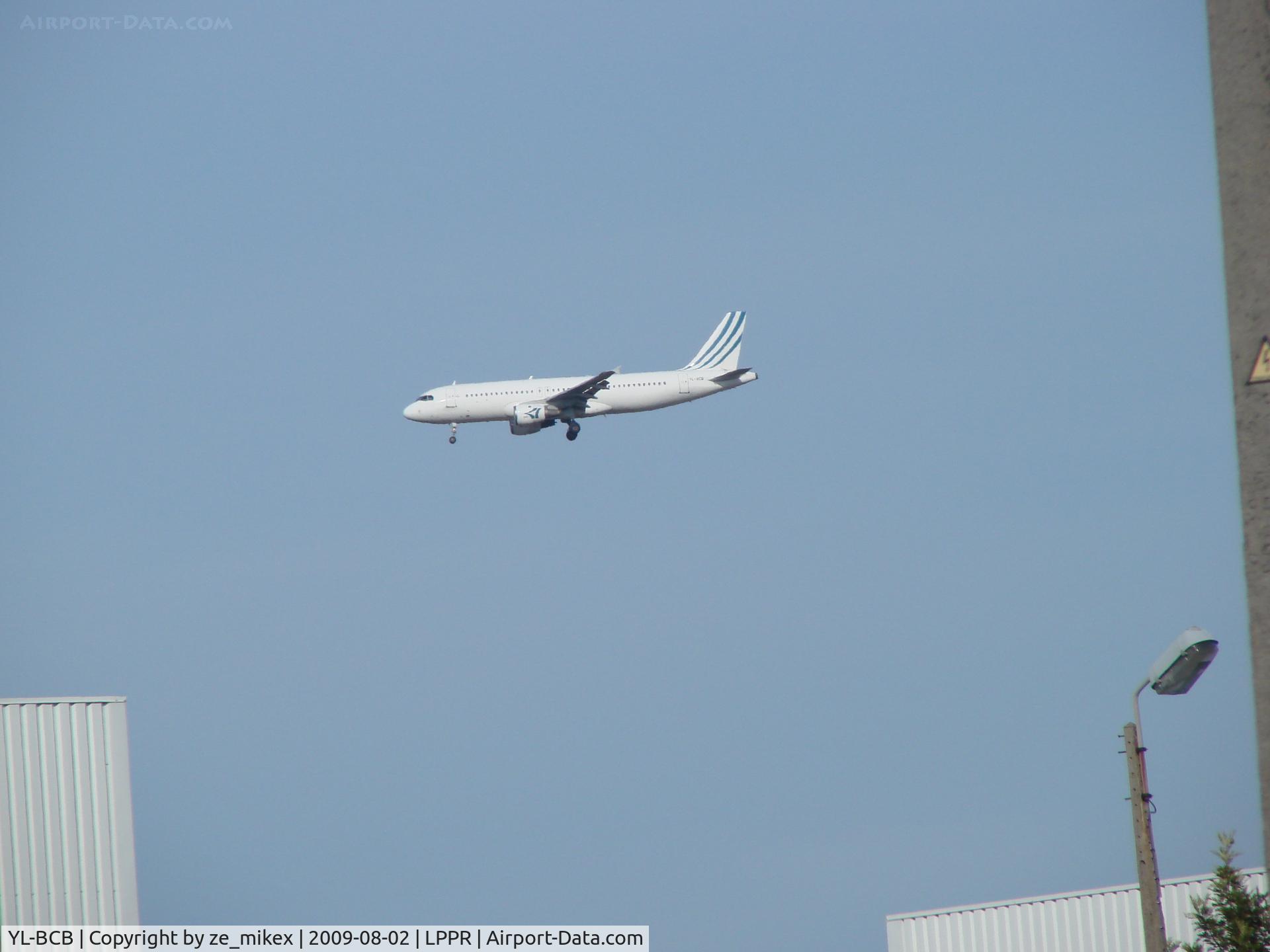 YL-BCB, 1997 Airbus A320-211 C/N 726, Airbus A320-211  LatCharter Airlines