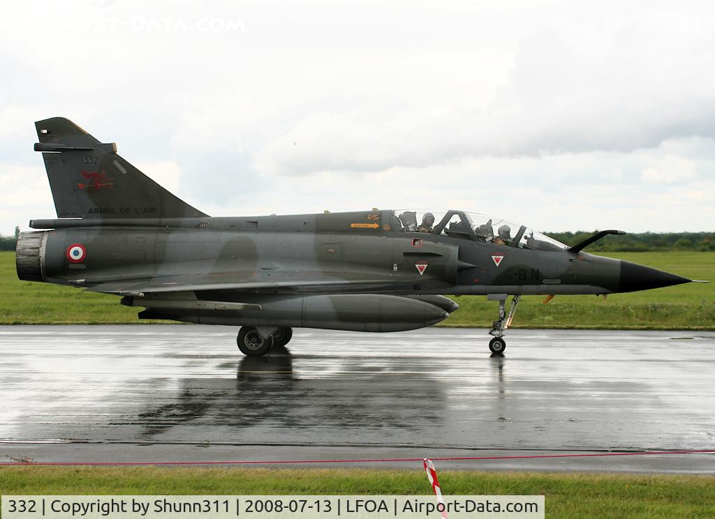 332, Dassault Mirage 2000N C/N Not found 332, Used as a demo during LFOA Airshow 2008
