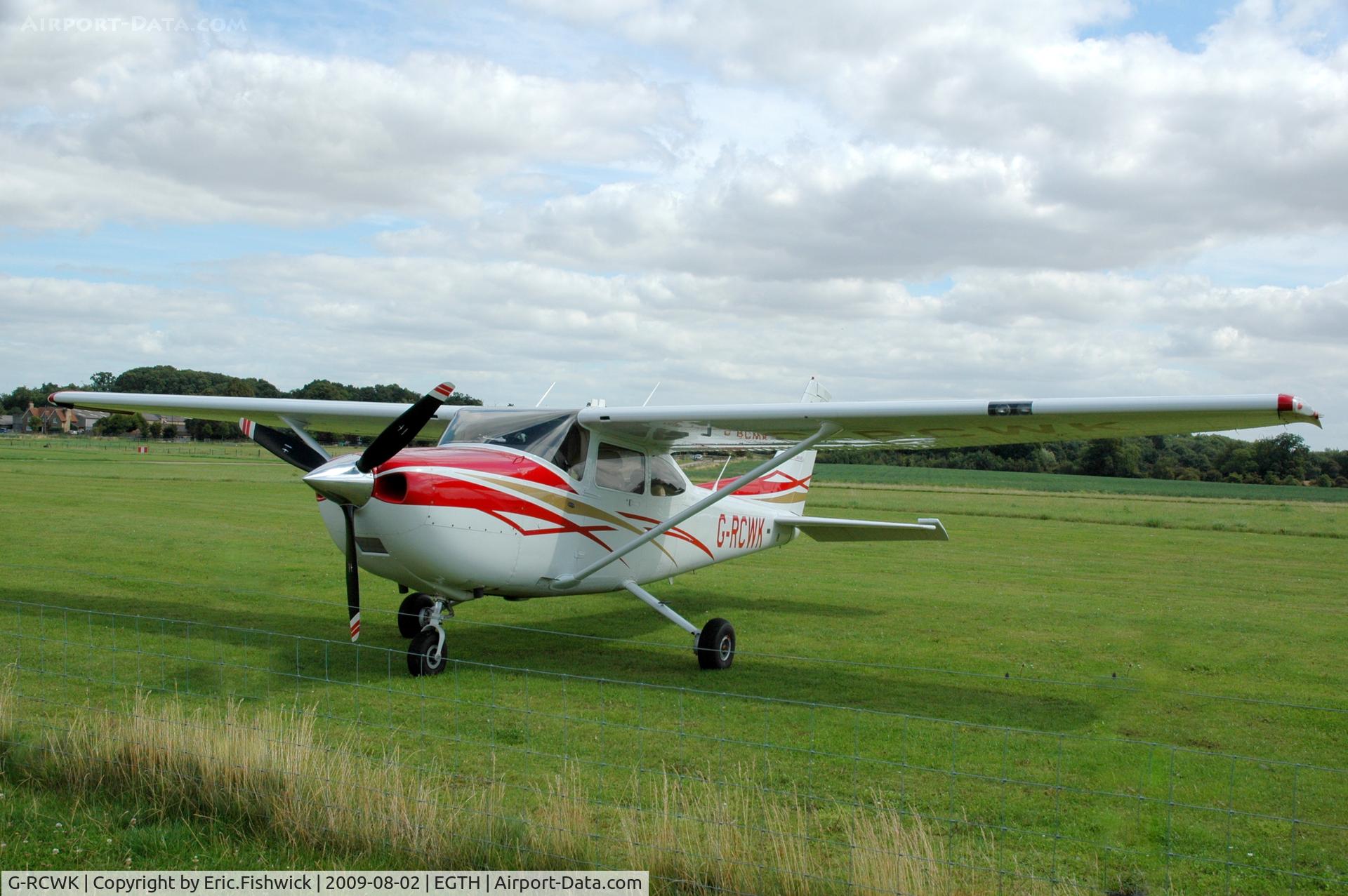 G-RCWK, 2007 Cessna 182T Skylane Skylane C/N 18281982, G-RCWK Cessna Skylane at Shuttleworth Military Pagent Air Display Aug 09