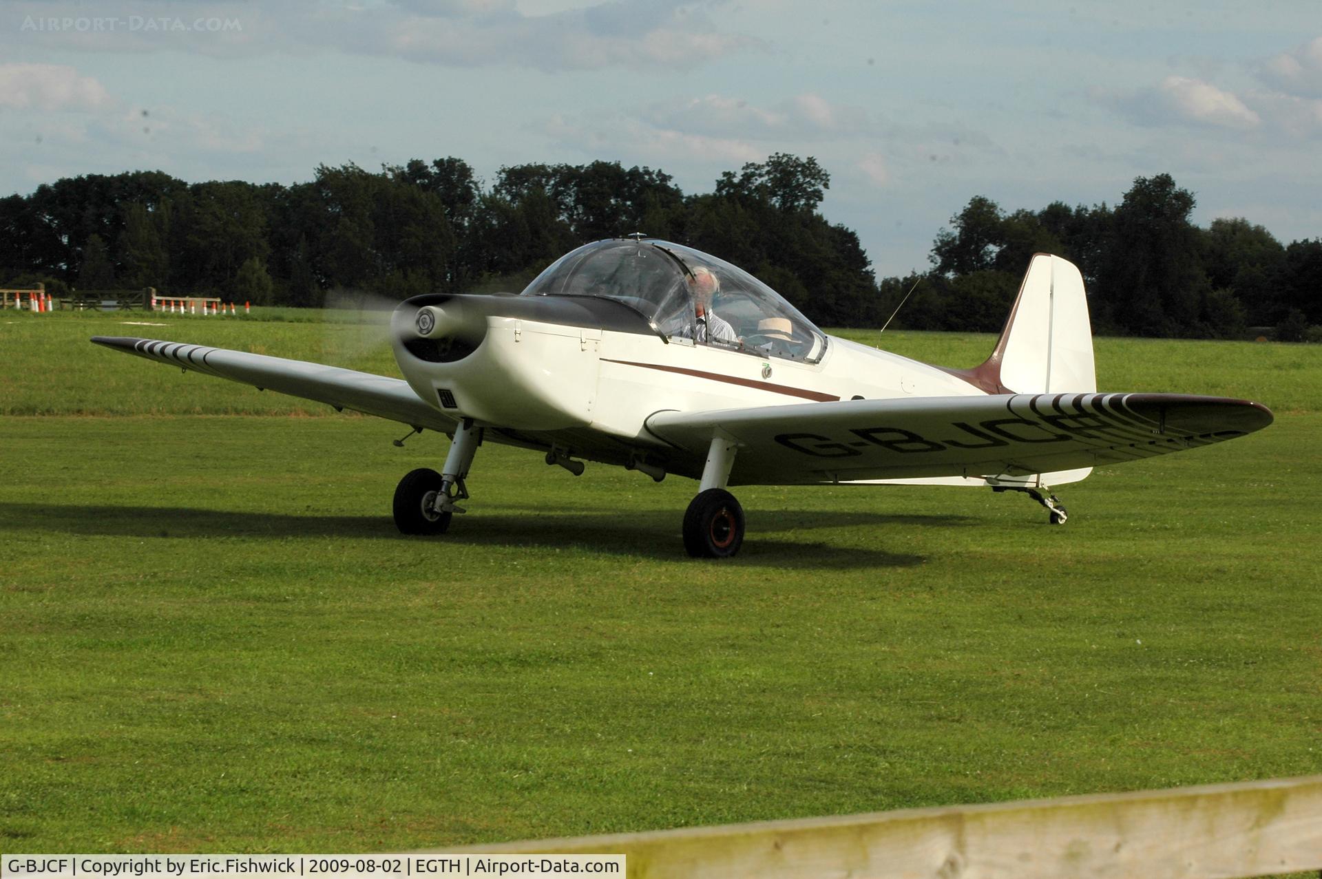 G-BJCF, 1965 Scintex CP-1310-C3 Super Emeraude C/N 936, G-BJCF Super Emeraude  at Shuttleworth Military Pagent Air Display Aug 09