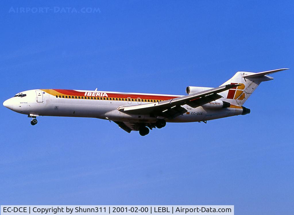 EC-DCE, 1978 Boeing 727-256 C/N 21611, Landing rwy 25