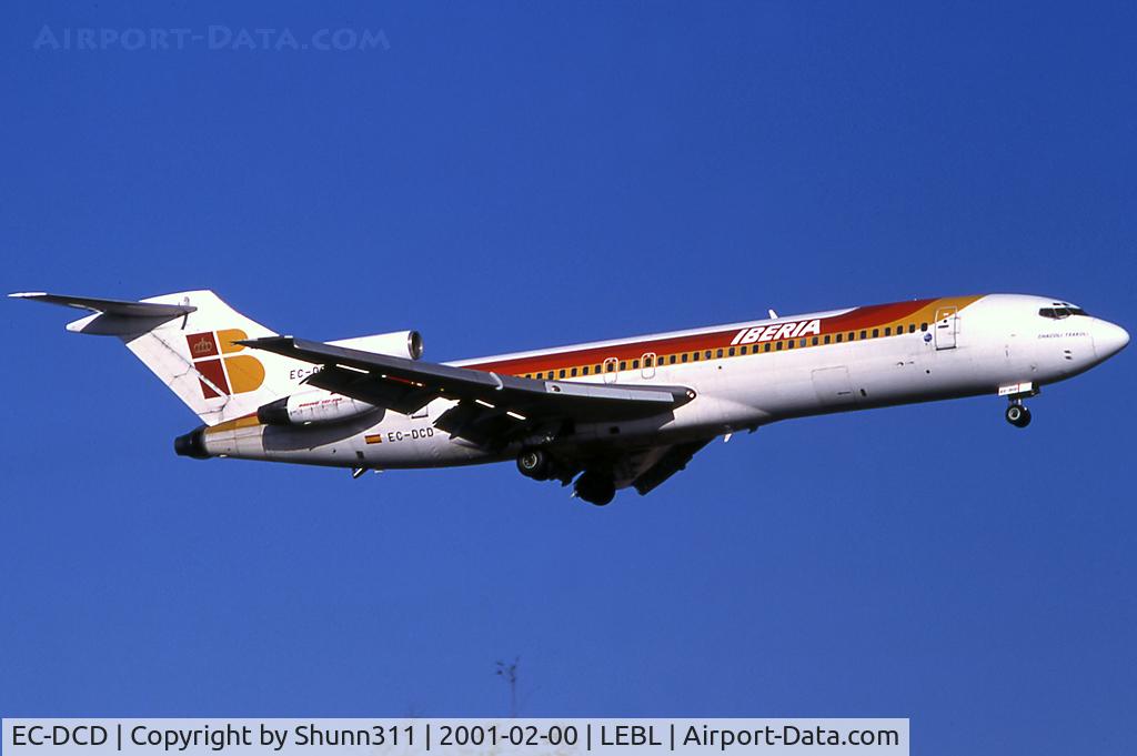 EC-DCD, 1978 Boeing 727-256 C/N 21610, Landing rwy 25