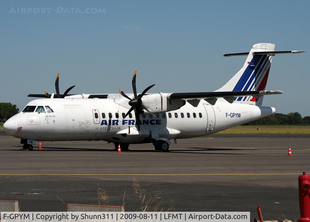 F-GPYM, 1997 ATR 42-500 C/N 520, Waiting a new flight...