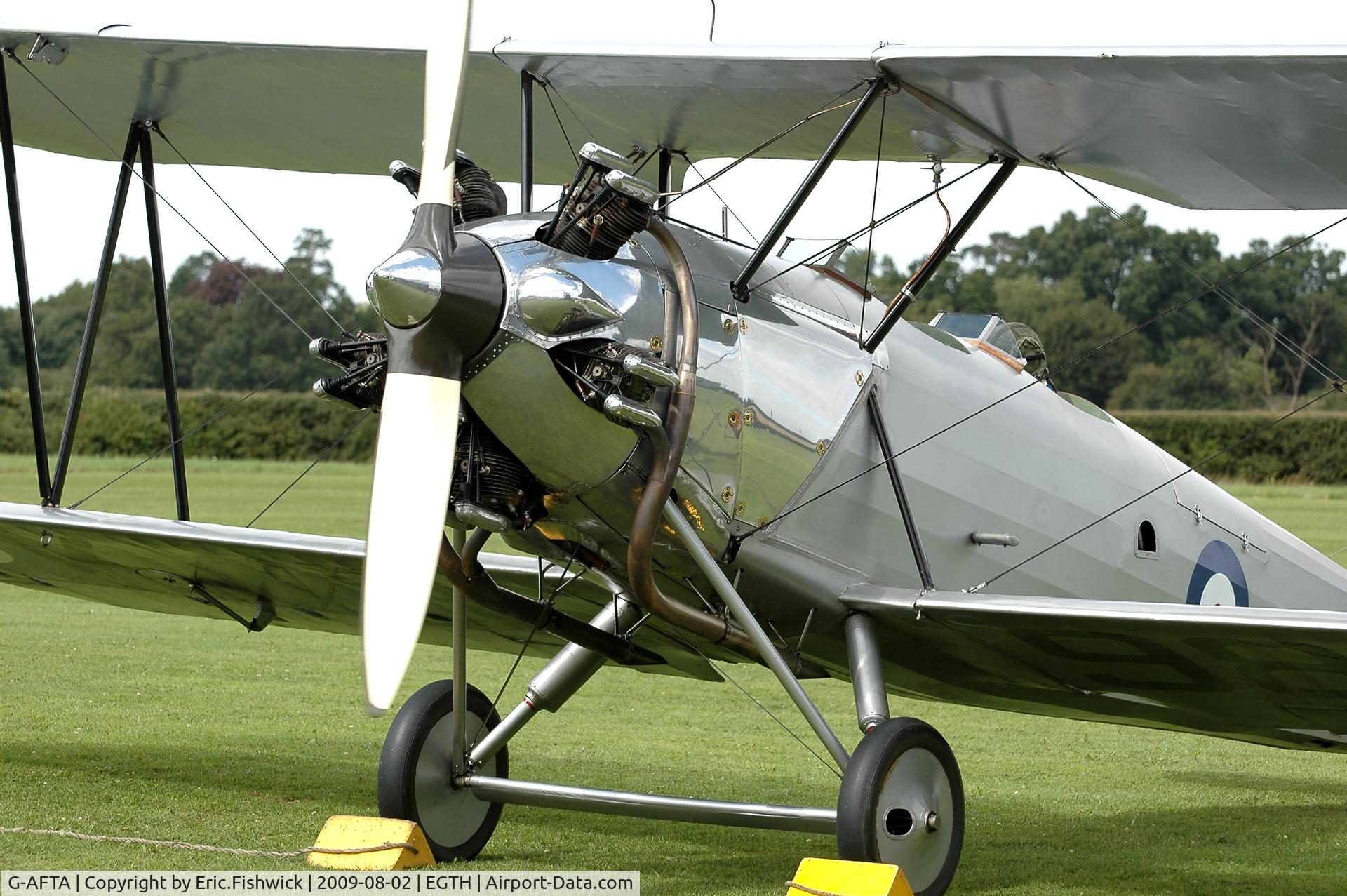 G-AFTA, 1931 Hawker Tomtit Mk1 C/N 30380, 5. G-AFTA at Shuttleworth Military Pagent Air Display August 2009.