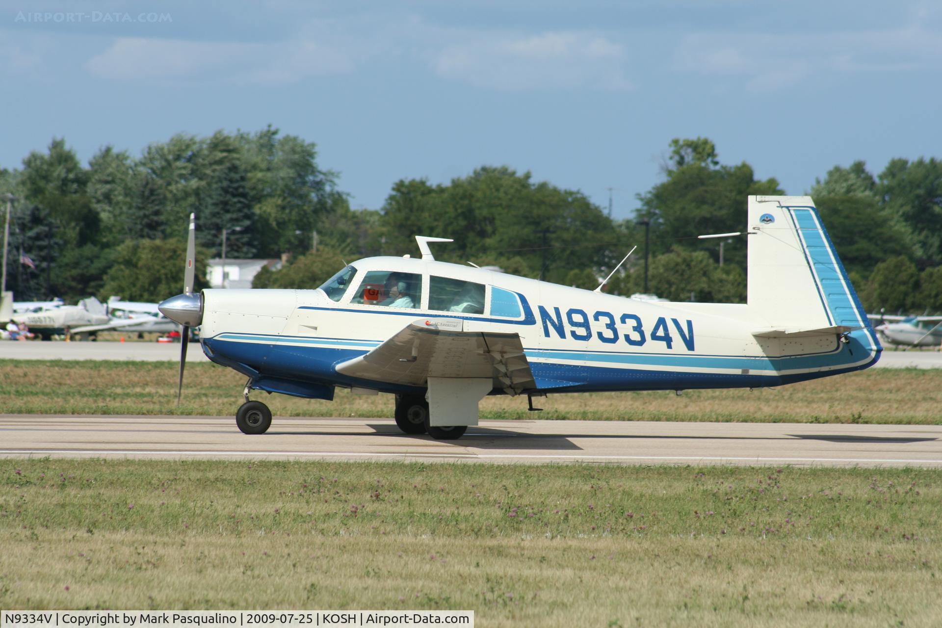 N9334V, 1969 Mooney M20E C/N 700003, Mooney M20E