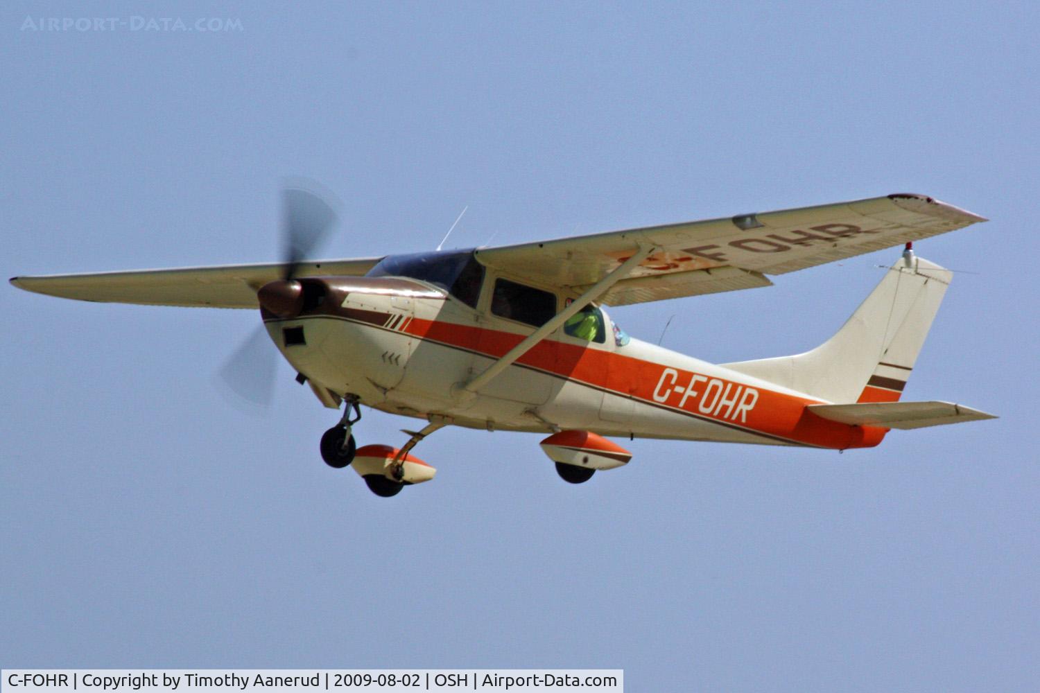 C-FOHR, 1962 Cessna 182E Skylane C/N 18254066, 1962 Cessna 182E, c/n: 18254066