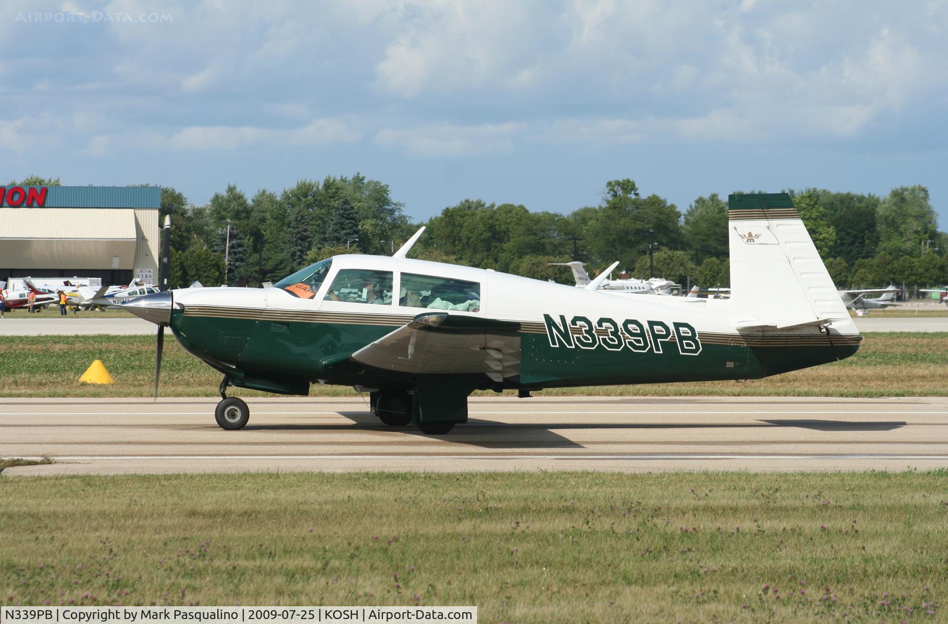 N339PB, 1981 Mooney M20J 201 C/N 24-1221, Mooney M20J