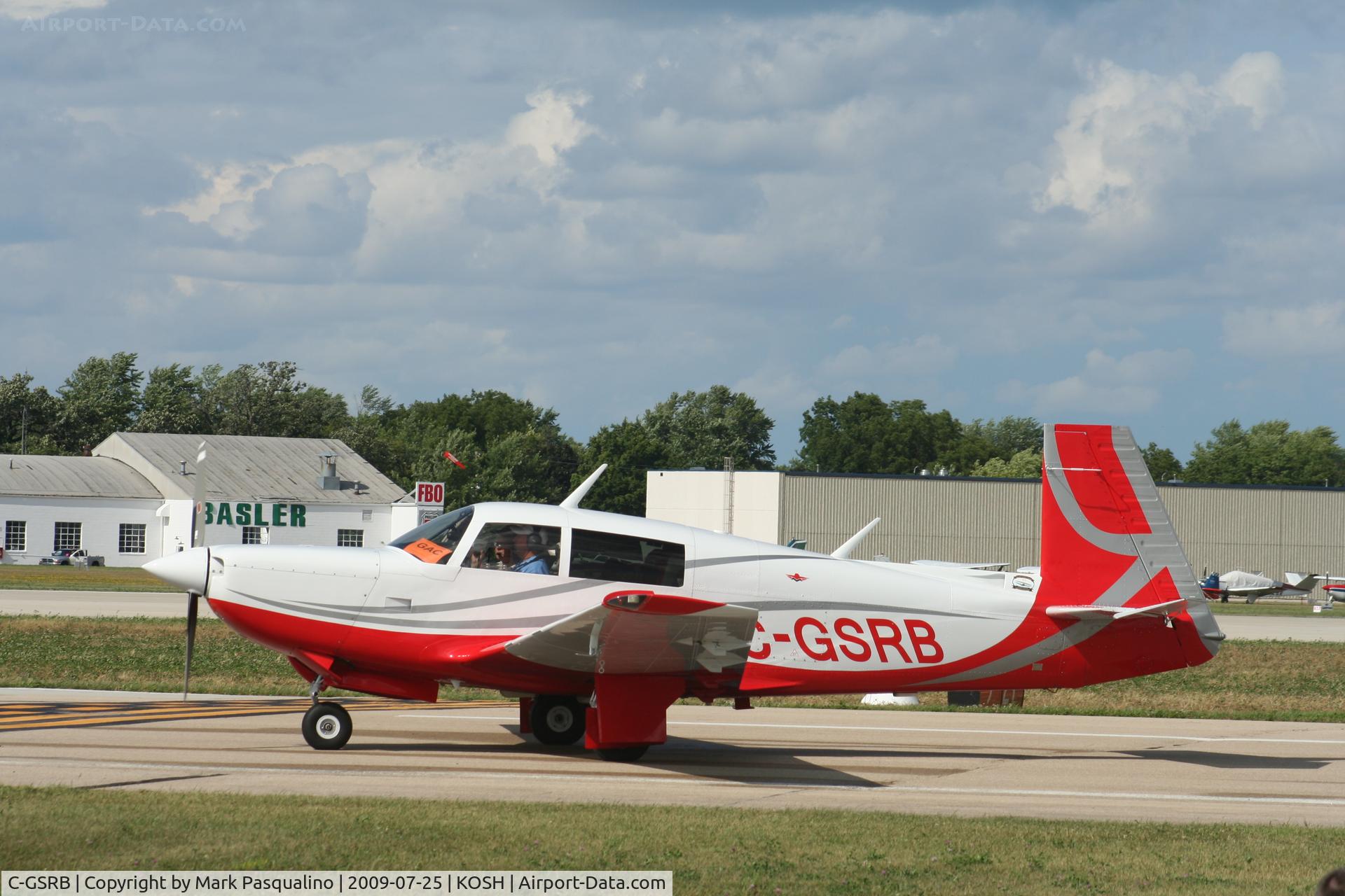 C-GSRB, 1983 Mooney M20K C/N 25-0772, Mooney M20K
