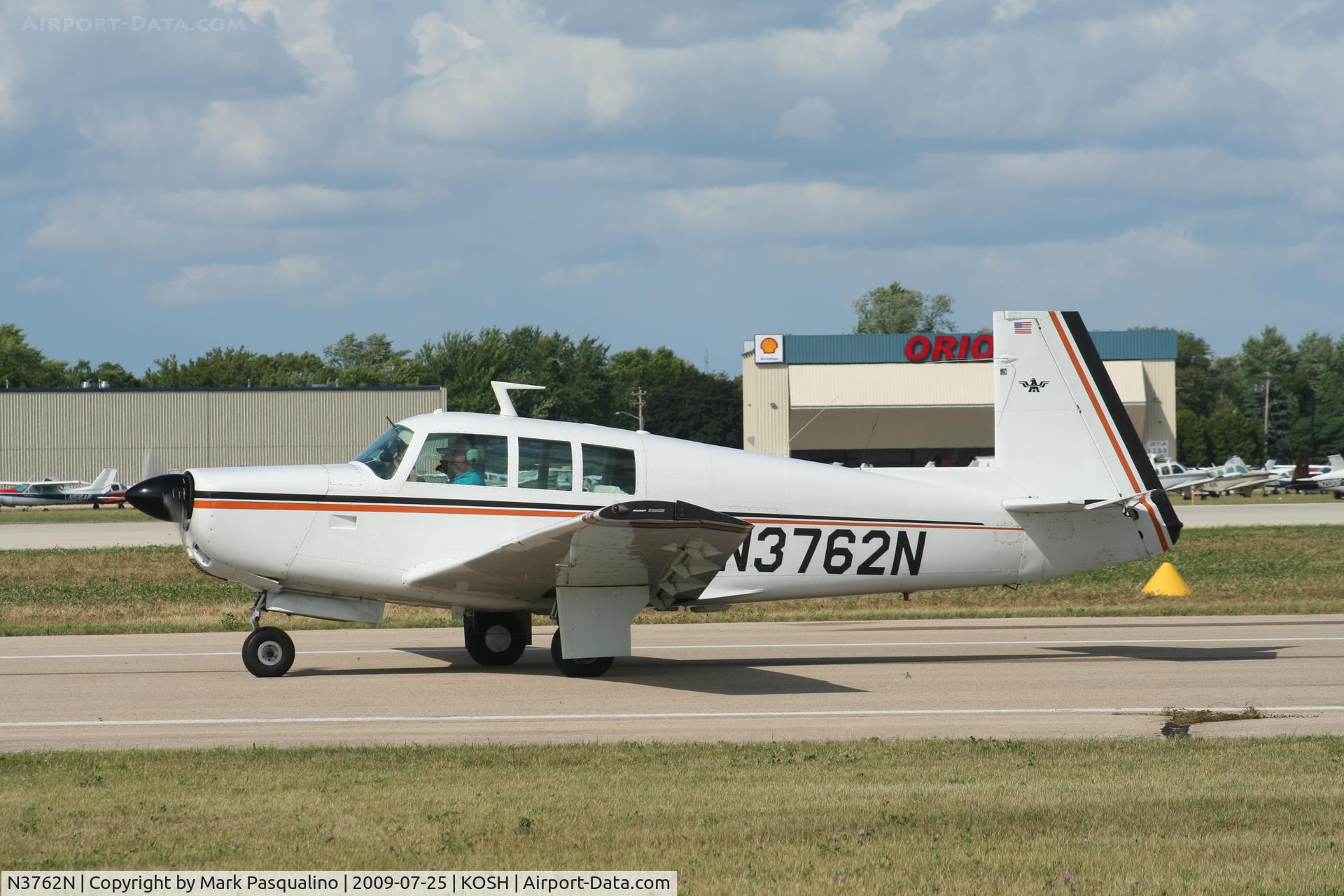 N3762N, 1967 Mooney M20F Executive C/N 680109, Mooney M20F