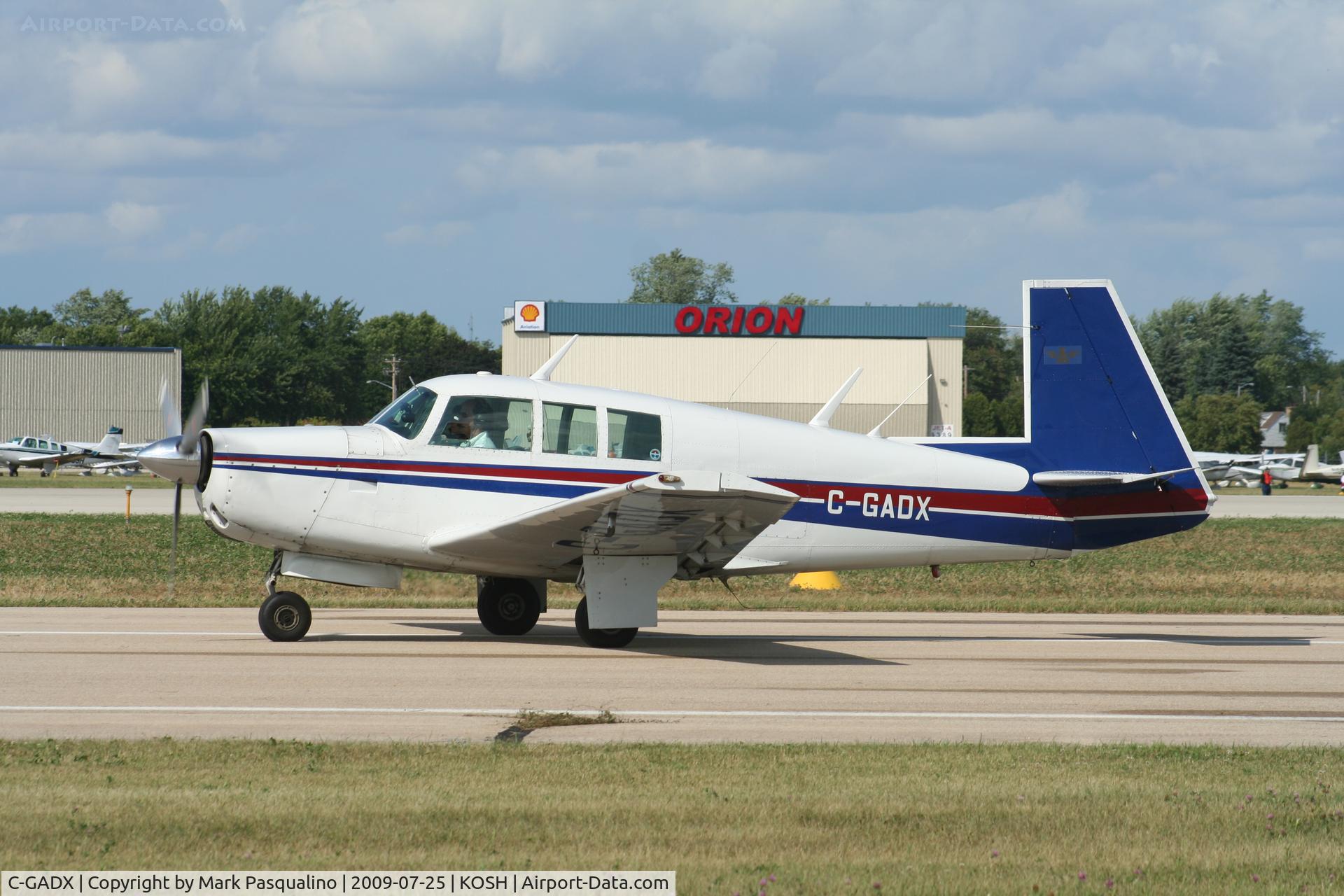 C-GADX, 1967 Mooney M20F Executive C/N 670506, Mooney M20F