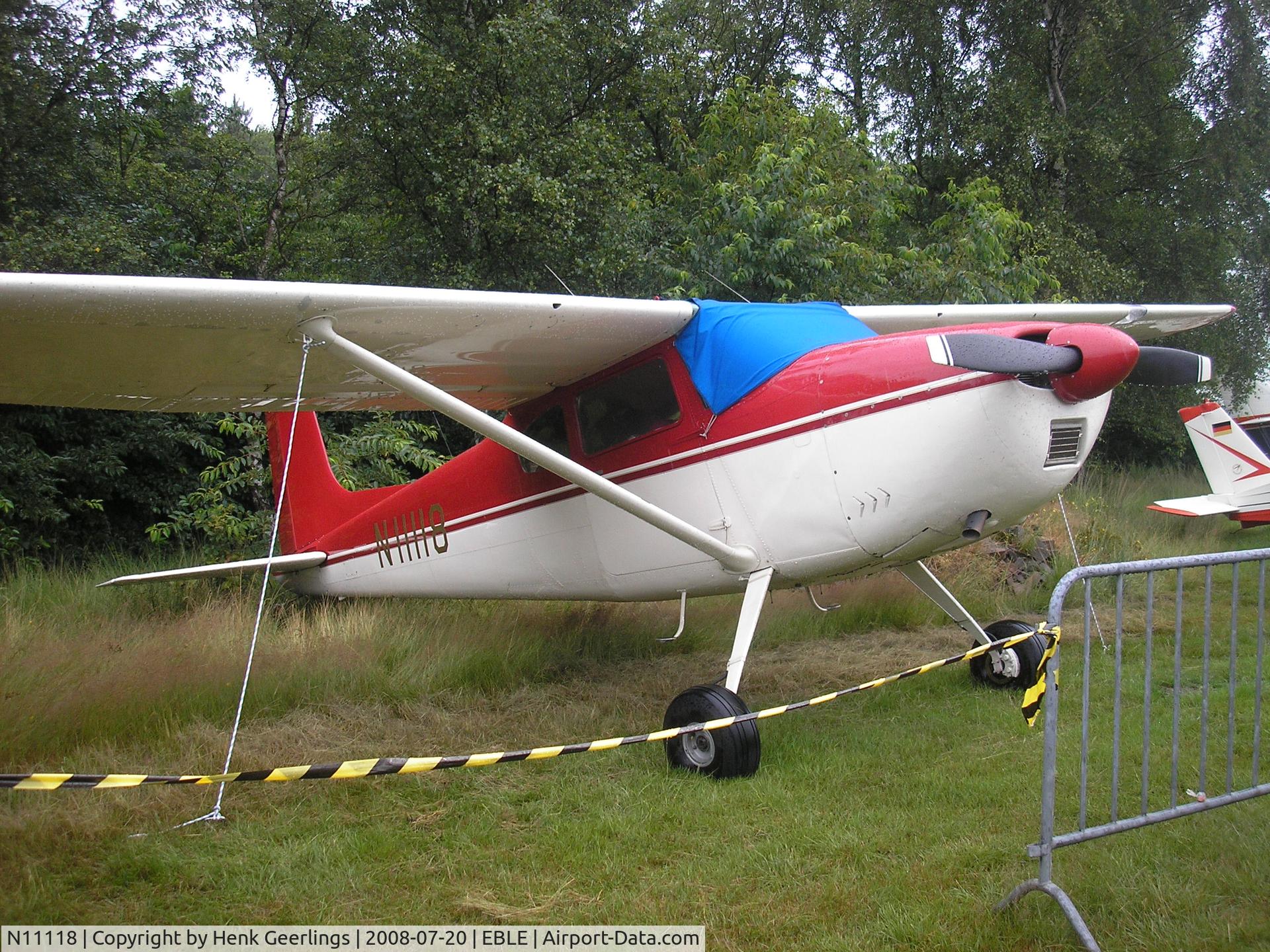 N11118, 1963 Cessna 180F C/N 18051230, Sanicole Air Show