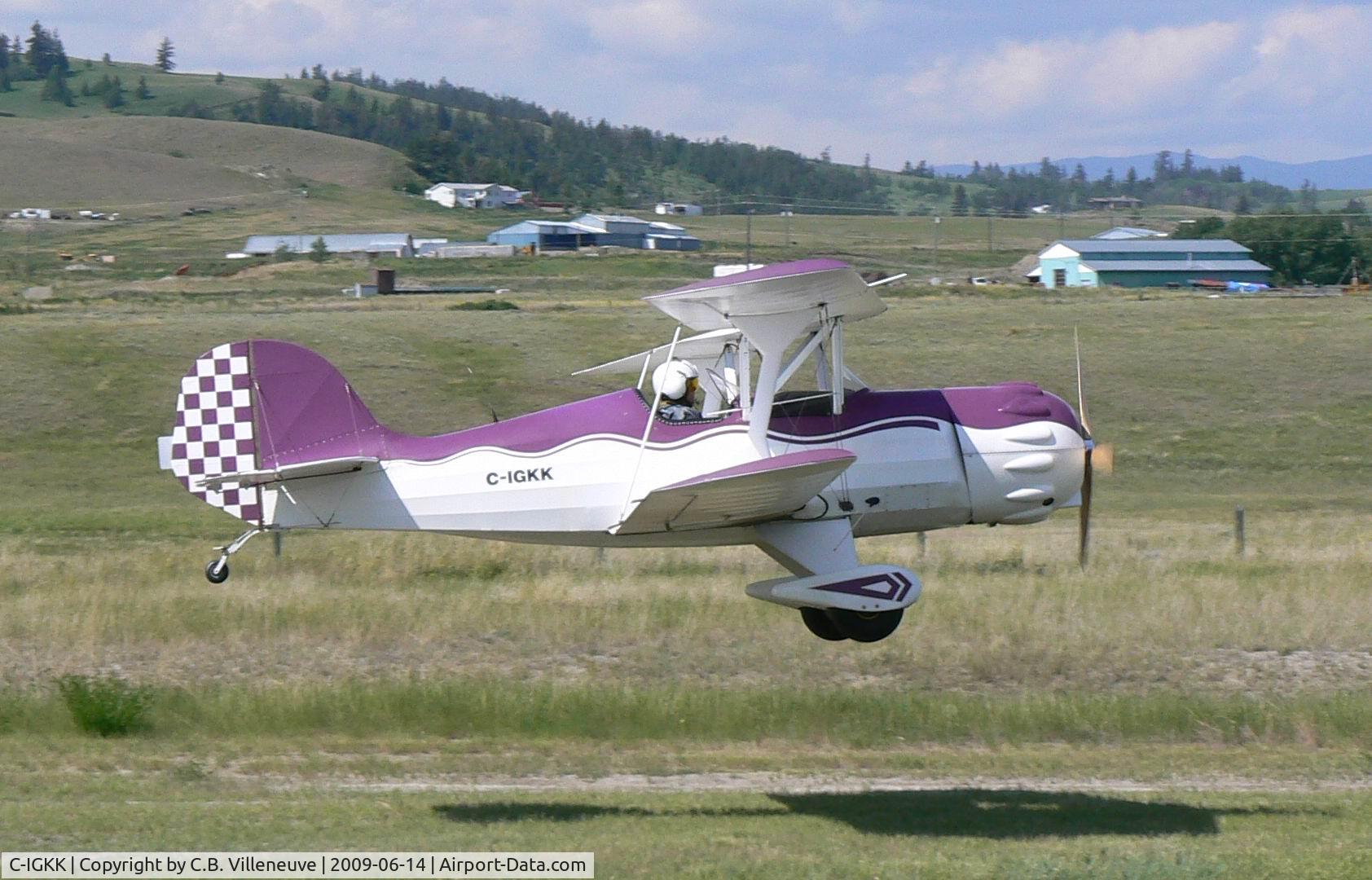 C-IGKK, 1997 Murphy Renegade Spirit C/N 581, Flying out of Knutsford Airstrip, BC