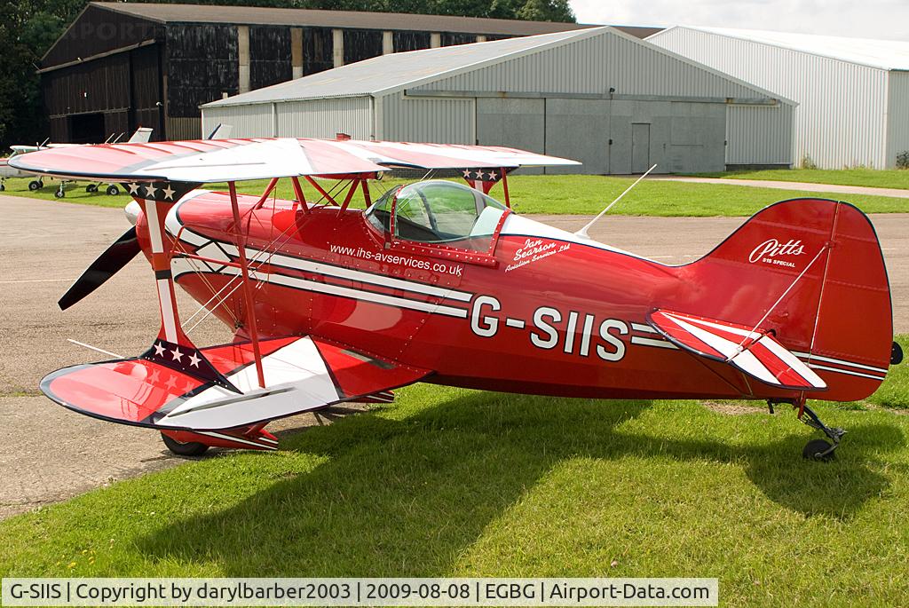 G-SIIS, 2005 Pitts S-1S Special C/N PFA 009-13485, G-SIIS at EGBG
