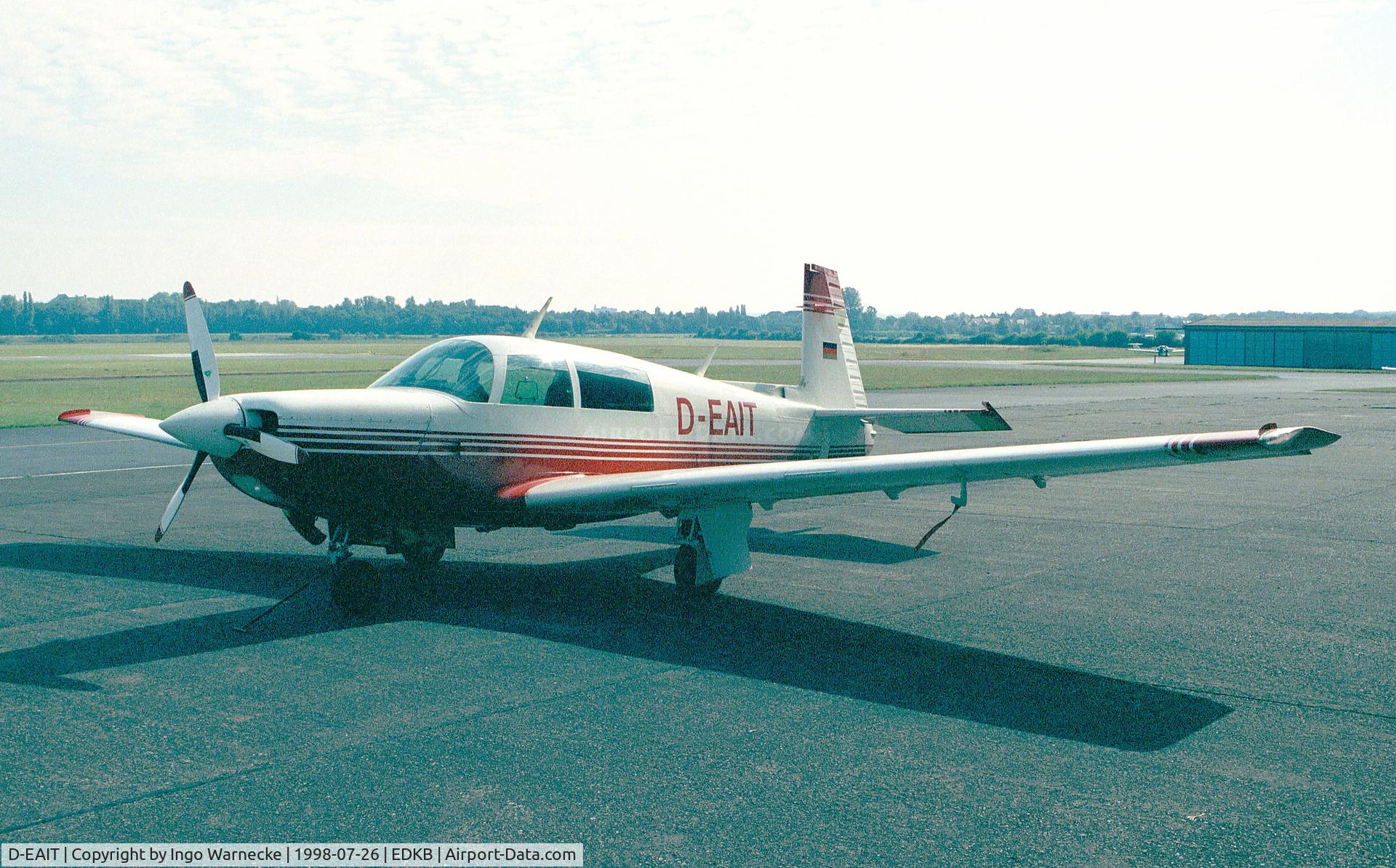 D-EAIT, 1983 Mooney M20K C/N 25-0771, Mooney M20K Model 231 at Bonn-Hangelar airfield