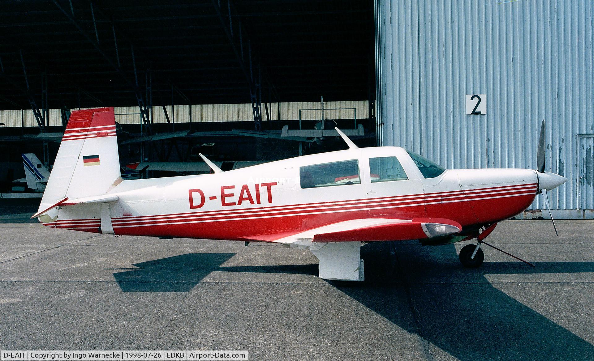 D-EAIT, 1983 Mooney M20K C/N 25-0771, Mooney M20K Model 231 at Bonn-Hangelar airfield