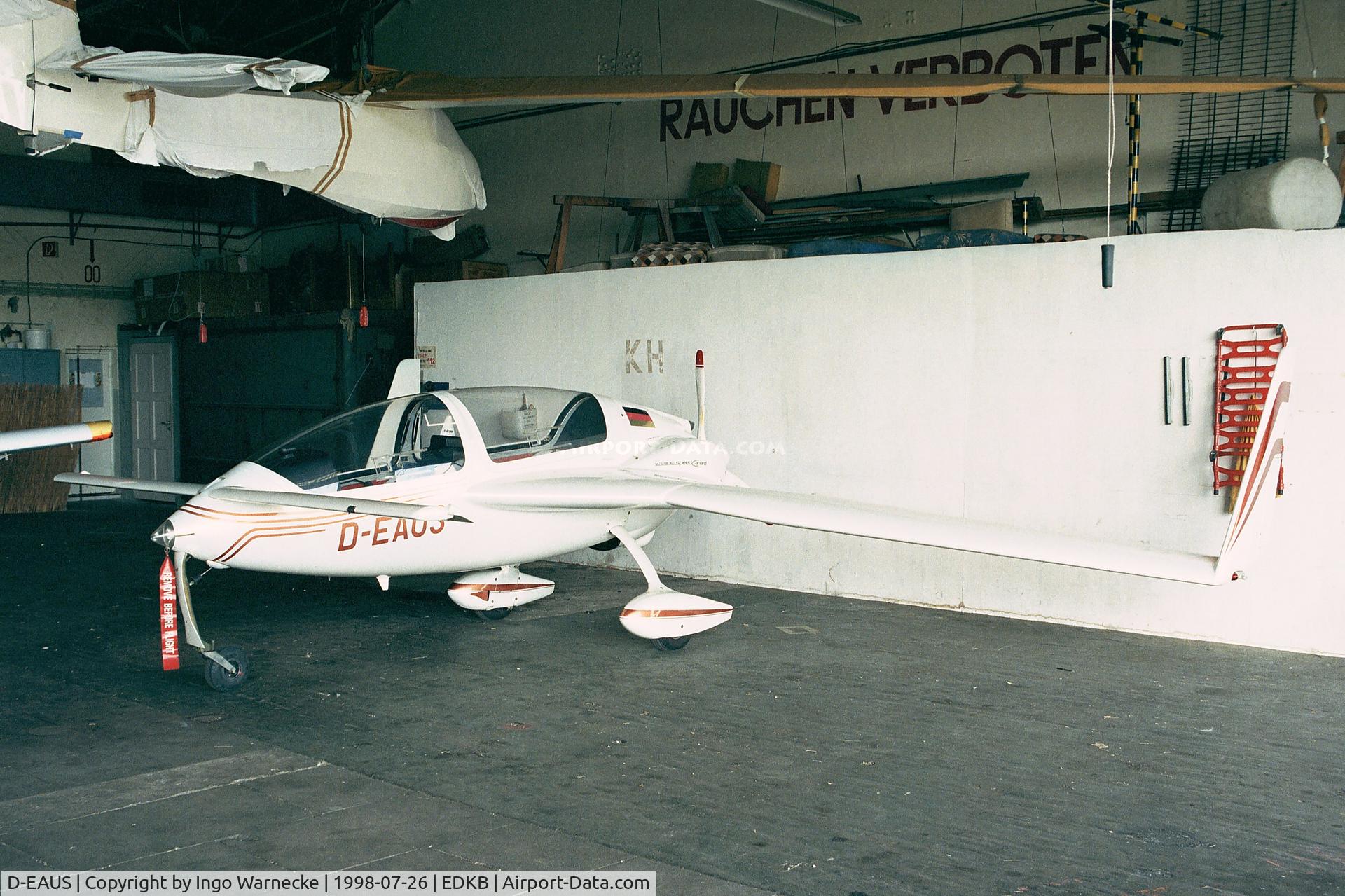 D-EAUS, Gyroflug SC-01B-160 Speed Canard C/N S-10, Gyroflug SC.01B-160 Speed Canard at Bonn-Hangelar airfield