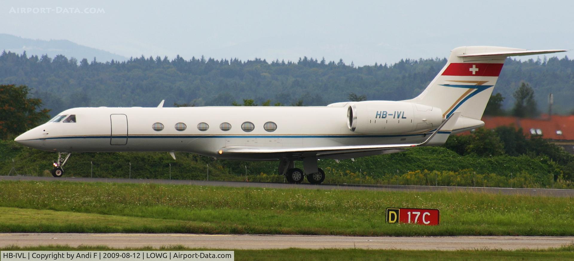 HB-IVL, Gulfstream Aerospace 5 C/N 513, -