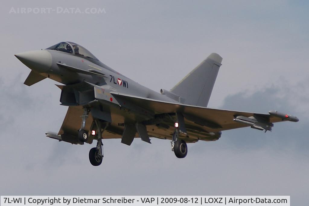 7L-WI, Eurofighter EF-2000 Typhoon S C/N GS028, Austrian Air Force Eurofighter