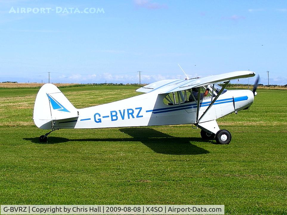G-BVRZ, 1954 Piper L-18C Super Cub (PA-18-95) C/N 18-3381, Ince Blundell flyin