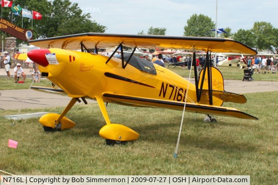 N716L, 1969 Elmendorf Special 1 C/N 1, Airventure 2009 - Oshkosh, Wisconsin