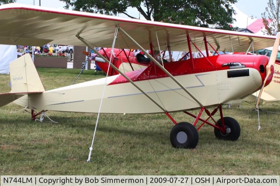 N744LM, 2008 Pietenpol Air Camper C/N KAS197402, Airventure 2009 - Oshkosh, Wisconsin