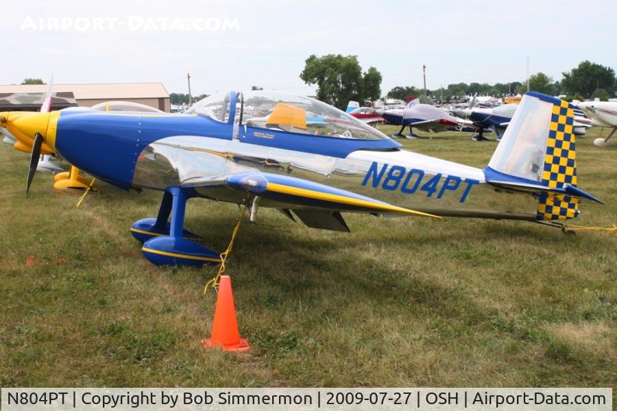 N804PT, 2007 Vans RV-8 C/N 82265, Airventure 2009 - Oshkosh, Wisconsin