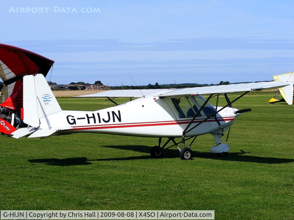G-HIJN, 2004 Comco Ikarus C42 FB100 C/N 0403-6597, Ince Blundell flyin