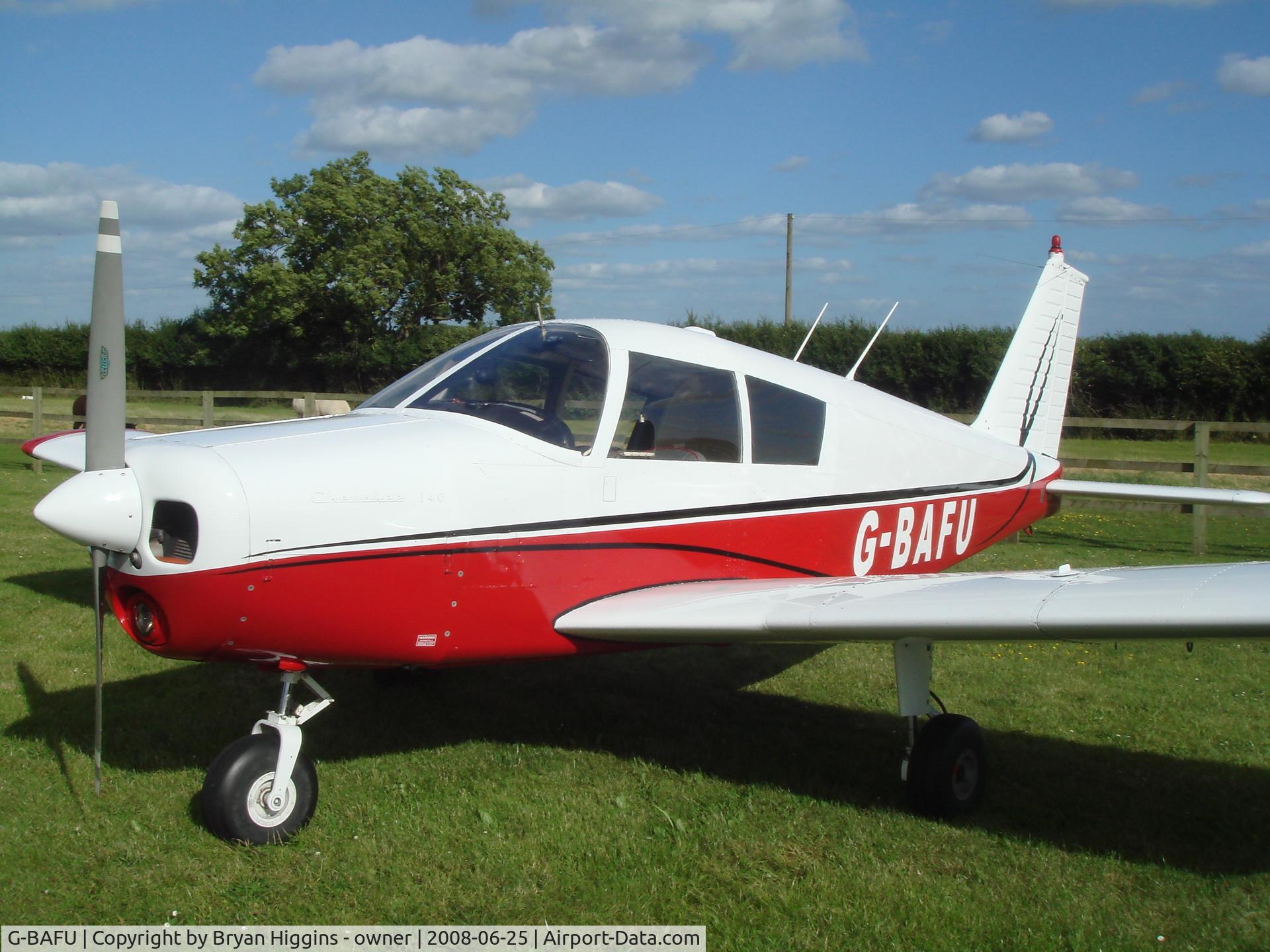 G-BAFU, 1965 Piper PA-28-140 Cherokee C/N 28-20759, Aircraft just purchased.