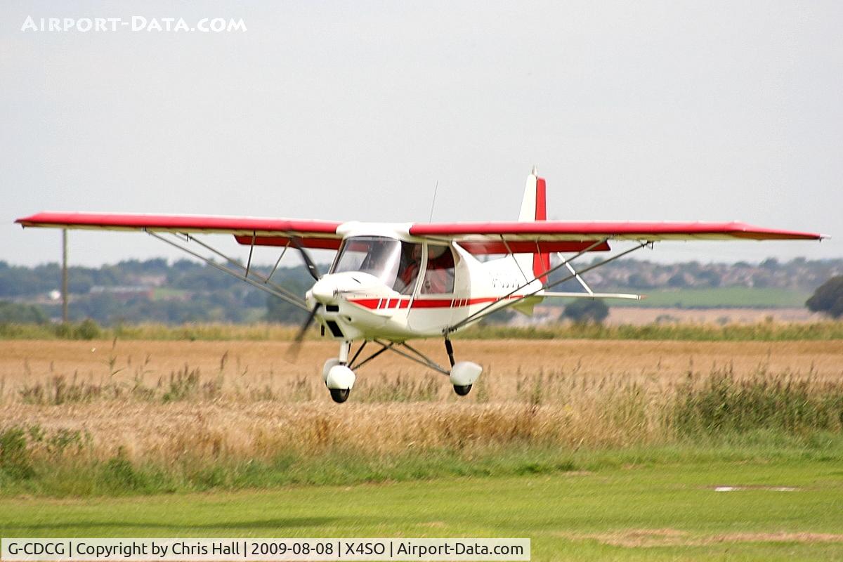 G-CDCG, 2004 Comco Ikarus C42 FB UK C/N PFA 322-14281, Ince Blundell flyin