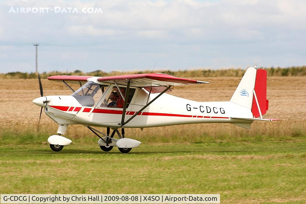 G-CDCG, 2004 Comco Ikarus C42 FB UK C/N PFA 322-14281, Ince Blundell flyin