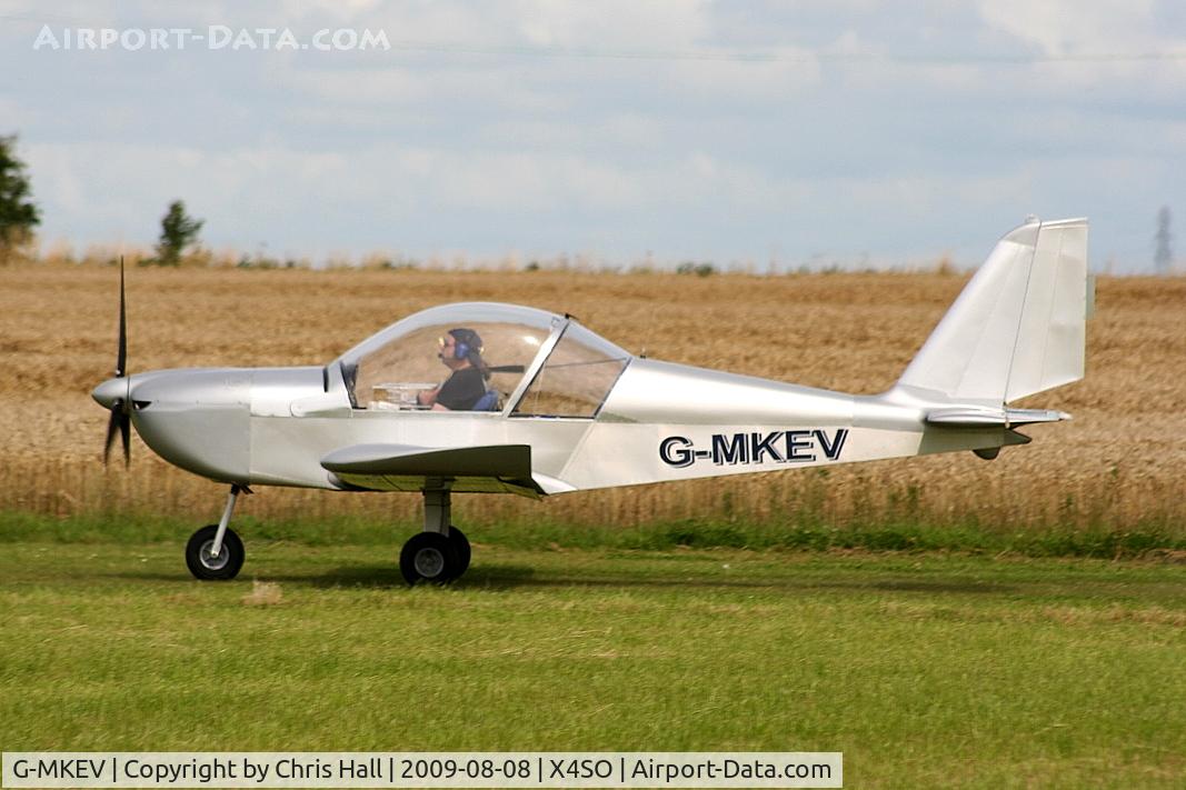 G-MKEV, 2009 Aerotechnik EV-97 Eurostar C/N LAA 315-14830, Aerotechnik EV-97 Eurostar at the Ince Blundell flyin