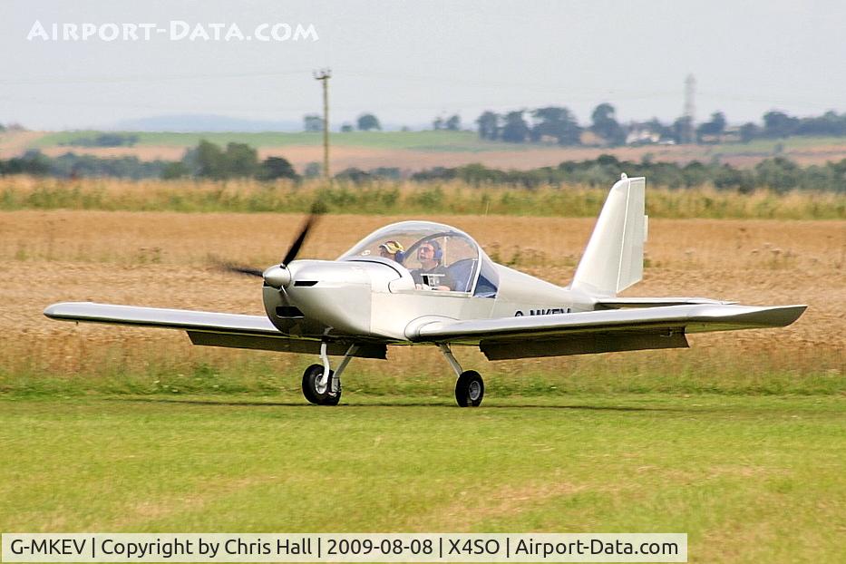 G-MKEV, 2009 Aerotechnik EV-97 Eurostar C/N LAA 315-14830, Aerotechnik EV-97 Eurostar at the Ince Blundell flyin