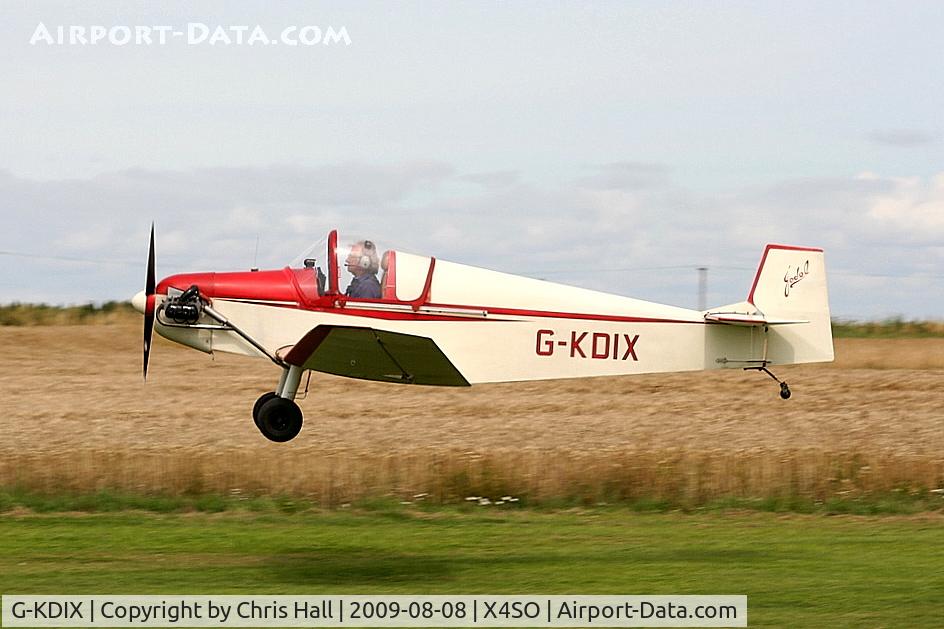 G-KDIX, 1984 Jodel D-9 Bebe C/N PFA 054-10293, Ince Blundell flyin