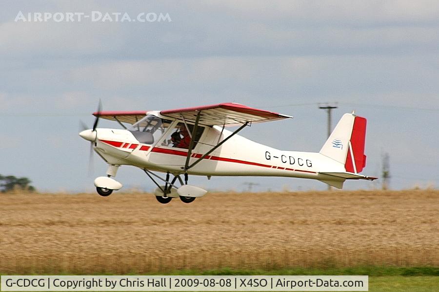G-CDCG, 2004 Comco Ikarus C42 FB UK C/N PFA 322-14281, Ince Blundell flyin