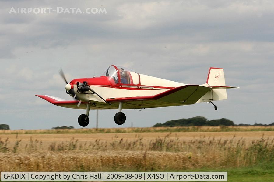 G-KDIX, 1984 Jodel D-9 Bebe C/N PFA 054-10293, Ince Blundell flyin