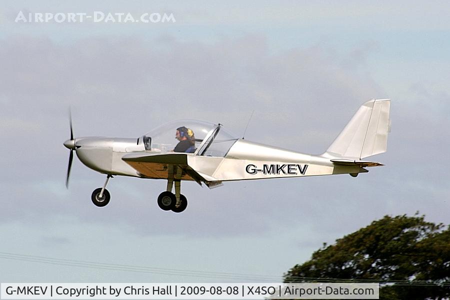G-MKEV, 2009 Aerotechnik EV-97 Eurostar C/N LAA 315-14830, Aerotechnik EV-97 Eurostar at the Ince Blundell flyin
