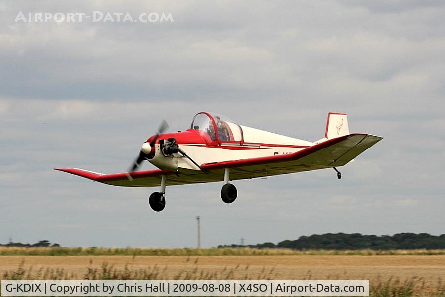 G-KDIX, 1984 Jodel D-9 Bebe C/N PFA 054-10293, Ince Blundell flyin