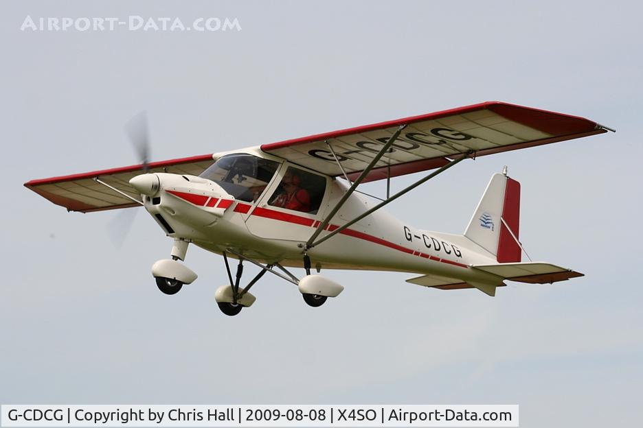 G-CDCG, 2004 Comco Ikarus C42 FB UK C/N PFA 322-14281, Ince Blundell flyin