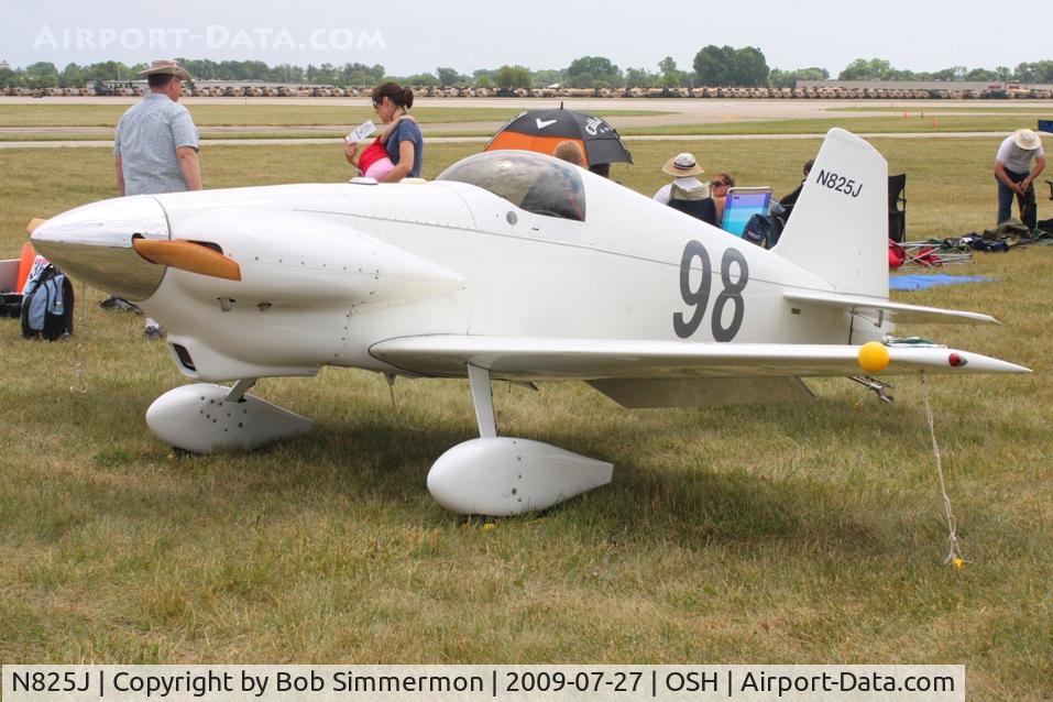 N825J, 1989 Bushby Midget Mustang M-1 C/N 703, Airventure 2009 - Oshkosh, Wisconsin
