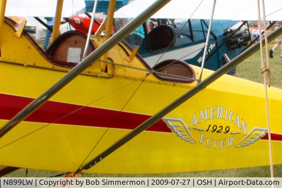 N899LW, 2001 Pietenpol Air Camper C/N LW1, Ford Model-A powered Pietenpol at Airventure 2009 - Oshkosh, Wisconsin