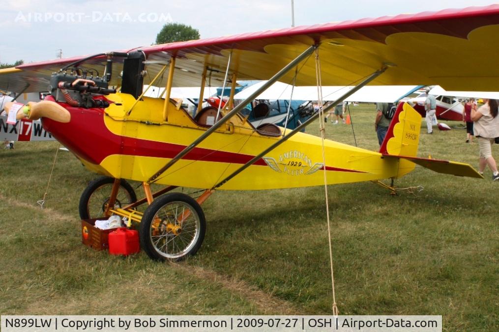 N899LW, 2001 Pietenpol Air Camper C/N LW1, Ford Model-A powered Pietenpol at Airventure 2009 - Oshkosh, Wisconsin