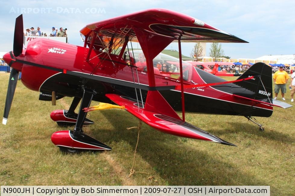 N900JH, Pitts Model 12 C/N 274, Airventure 2009 - Oshkosh, Wisconsin